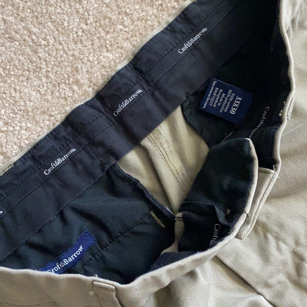 Croft & Barrow Khakis - Picture 2 of 3